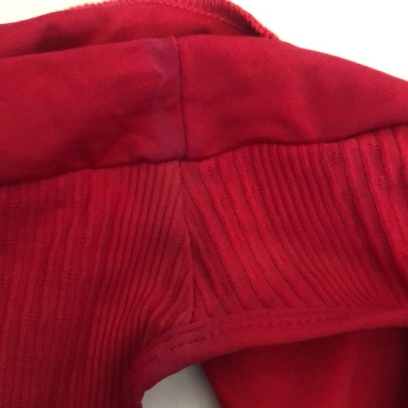 L*Space Frenchi Bikini Swimsuit Bottoms Lipstick Red Size L New - Picture 11 of 12